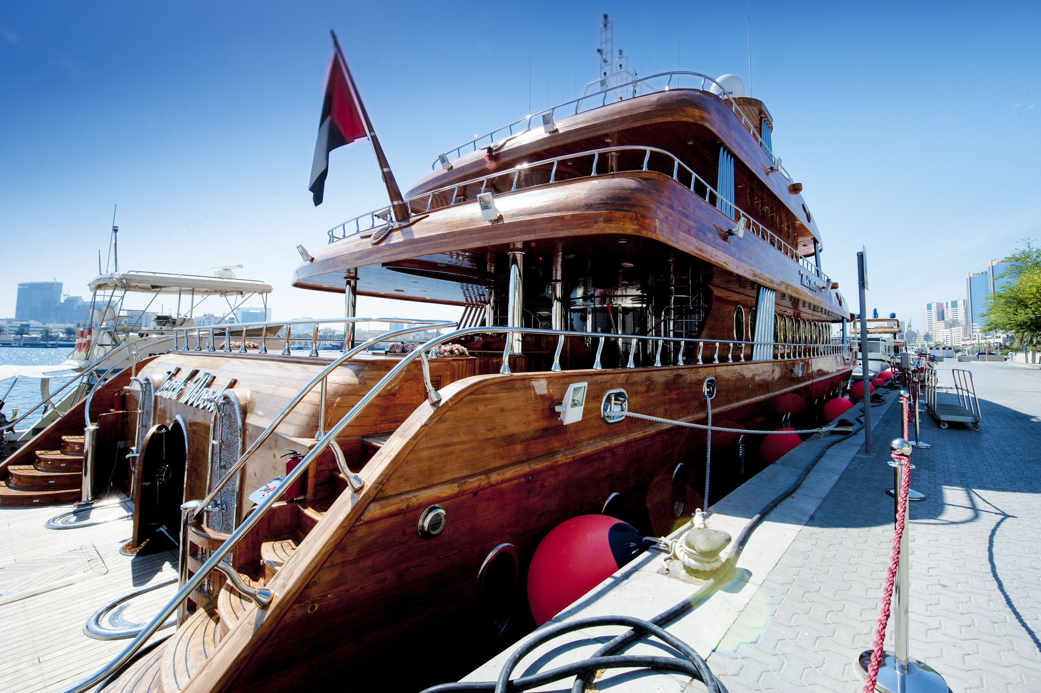 Yacht Touch Wood II Saif Mohd Belquizi Shipbuilding CHARTERWORLD Luxury Superyacht Charters